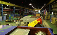 破砕機の設計・製造の拠点でもある久宝寺工場にテストプラントがあります。